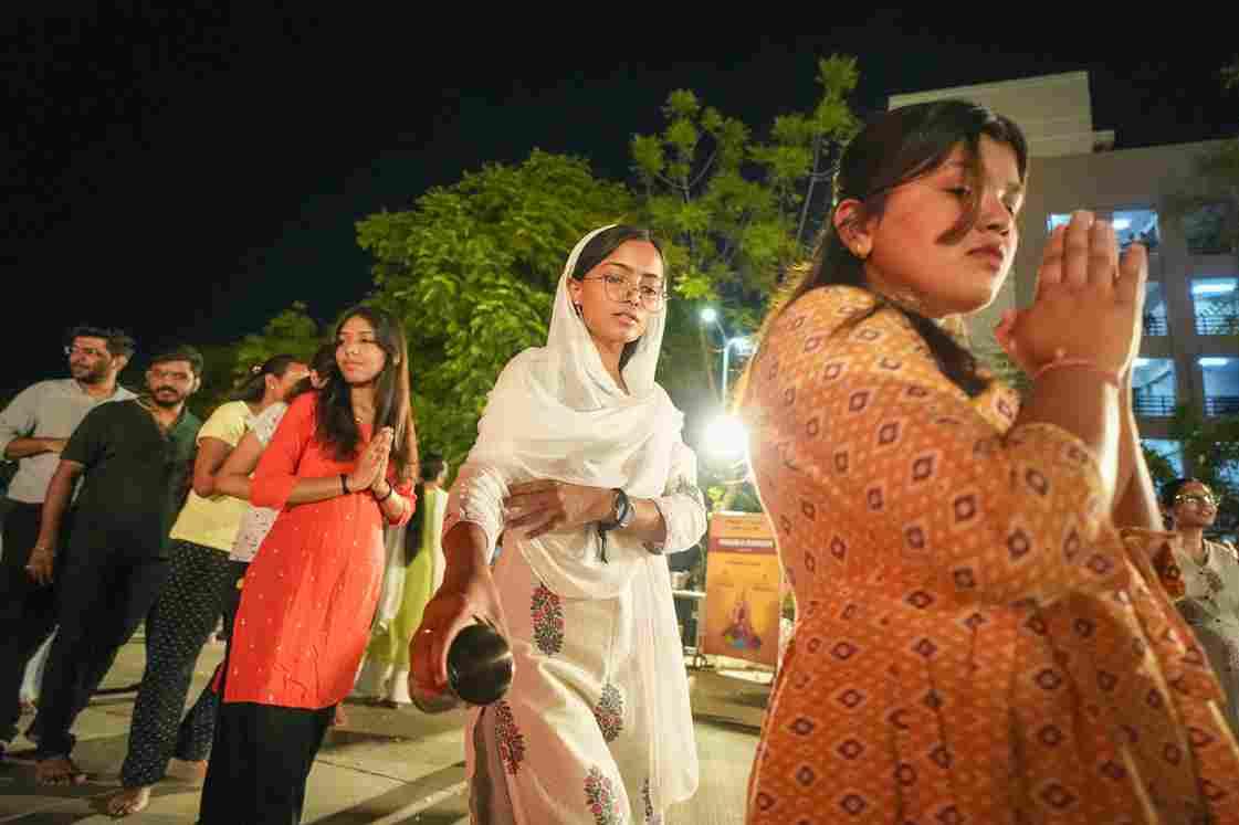 Parul University Cultural festivals and students performance photo 9